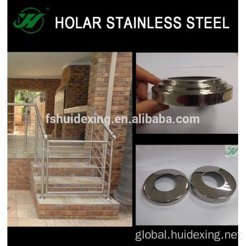 China 2022 Stainless steel flange and cover for railing Factory